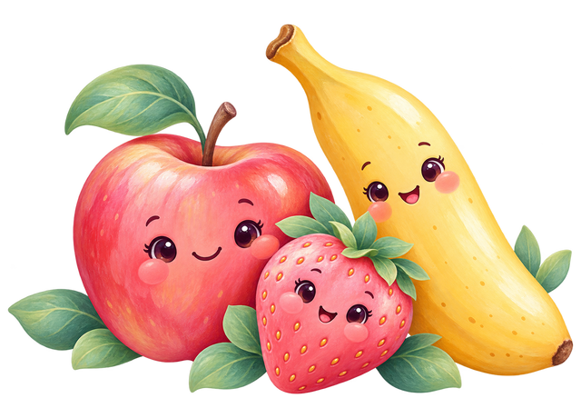 Ilustración de la colección Frutas